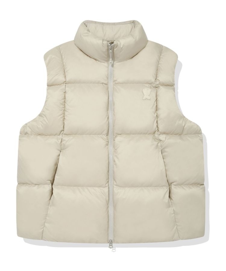 와키윌리 솔리드 립스탑 다운 베스트 공용 B1 WA2504DP15 CM BK