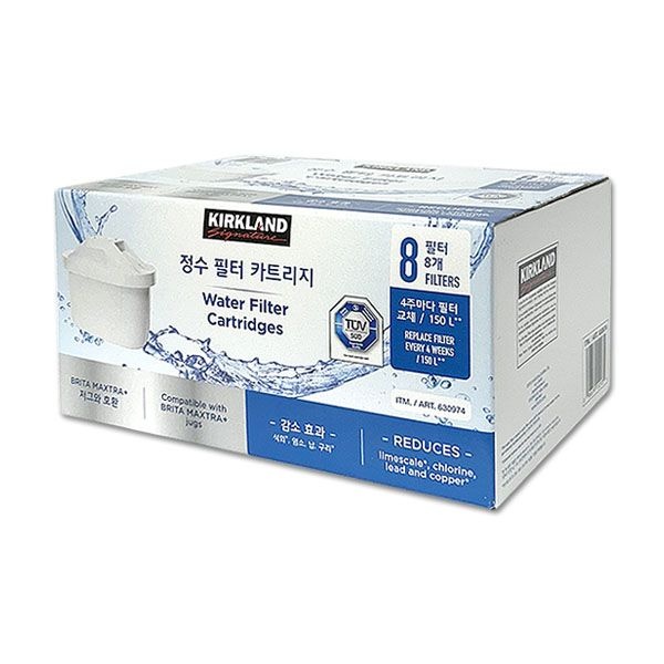 코스트코 커클랜드 시그니춰 정수필터 8개입 브리타 정수기 호환