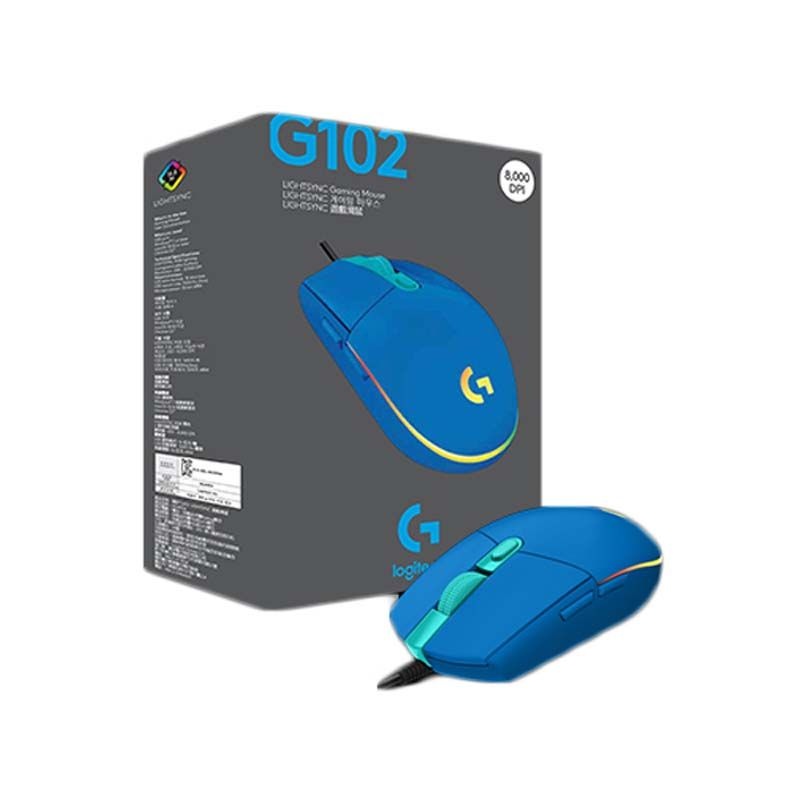 로지텍G 로지텍 로지텍G G102 Lightsync (2세대) 정품 블루
