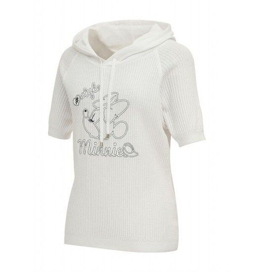 상품상세참조 디즈니 골프 [본사]  여성 반팔 자수 니트 DM1LKT007