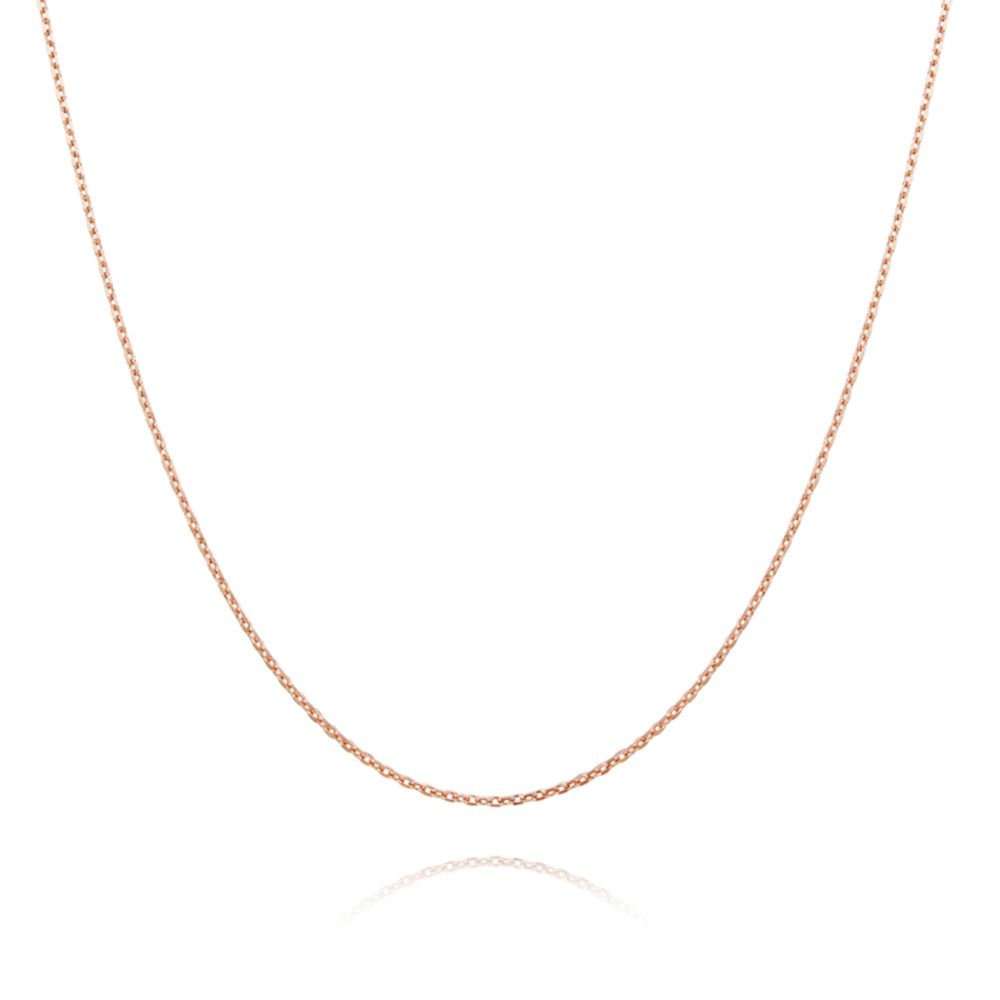 펠코너(M) 14K 체인 목걸이(PG)(45cm)_282300283