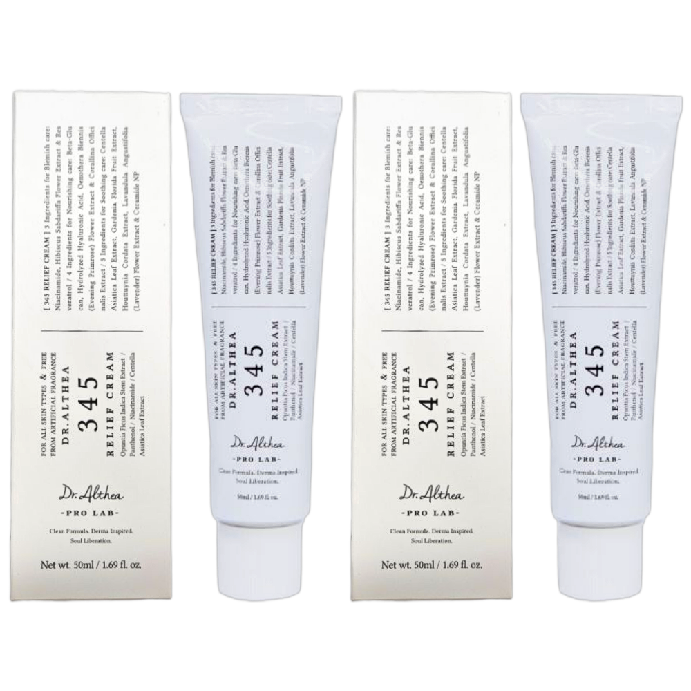 닥터엘시아 345 릴리프 진정 크림 50ml 2개