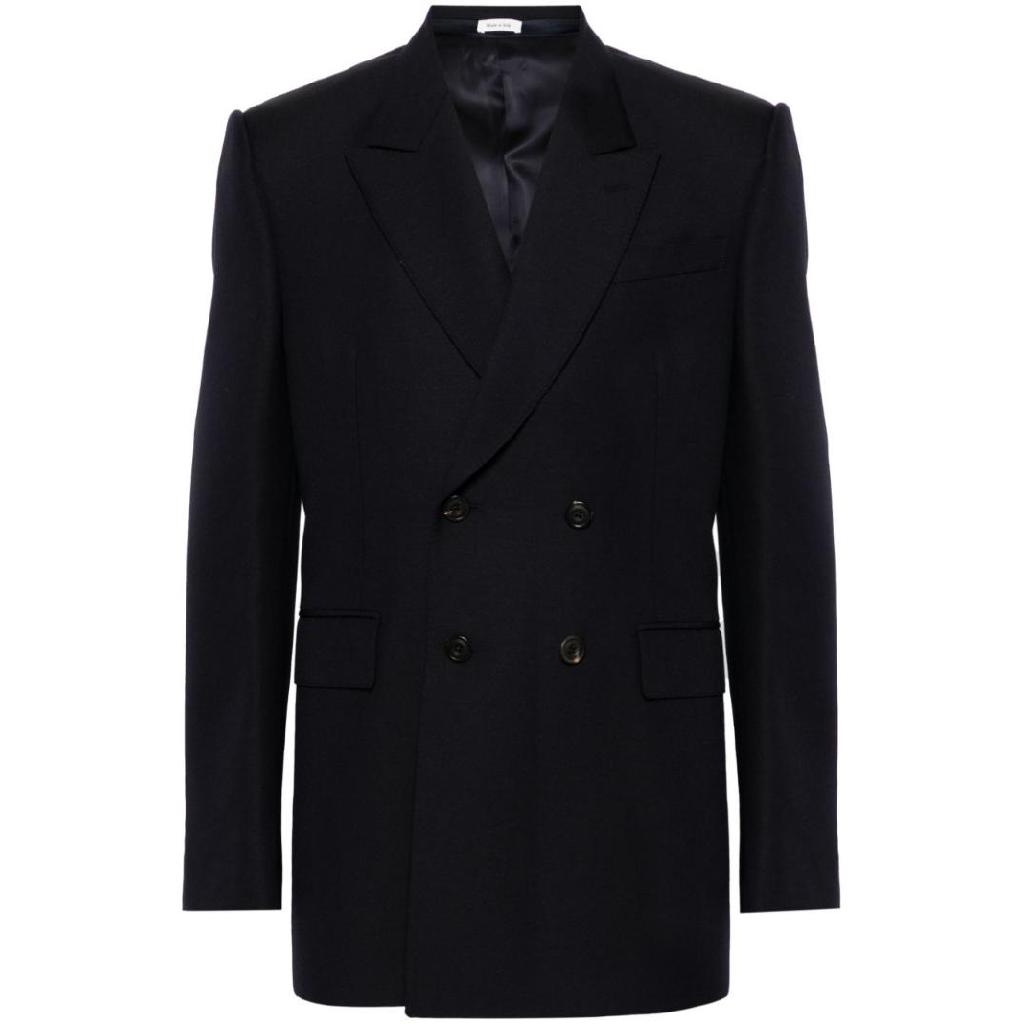 알렉산더 맥퀸 더블 브레스티드 블레이저 758359QVU63 TP432618095
