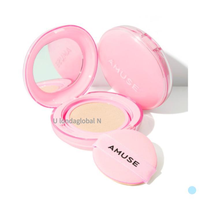 어뮤즈 듀 파워 쿠션 세미 글로우 본품+리필2ea 허니