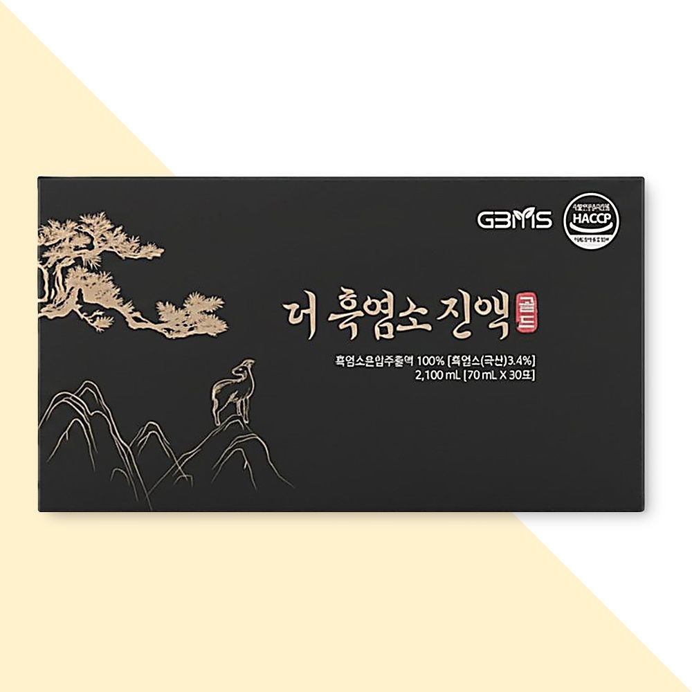 부모님선물 더흑염소진액 골드 국내산 흑염소 30포