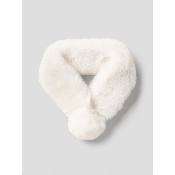 에잇세컨즈 [에잇세컨즈] 페이크 퍼 폼폼 머플러  아이보리 (195X84WY40)