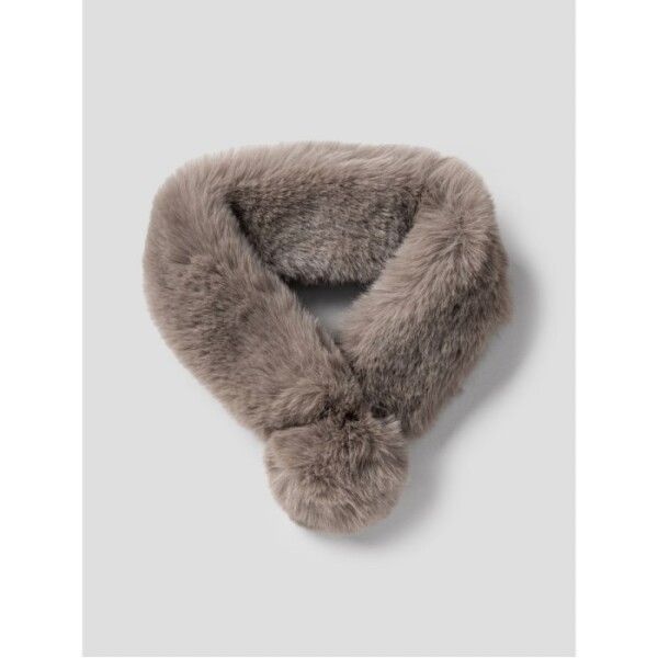 에잇세컨즈 [에잇세컨즈] 페이크 퍼 폼폼 머플러  브라운 (195X84WY4D)