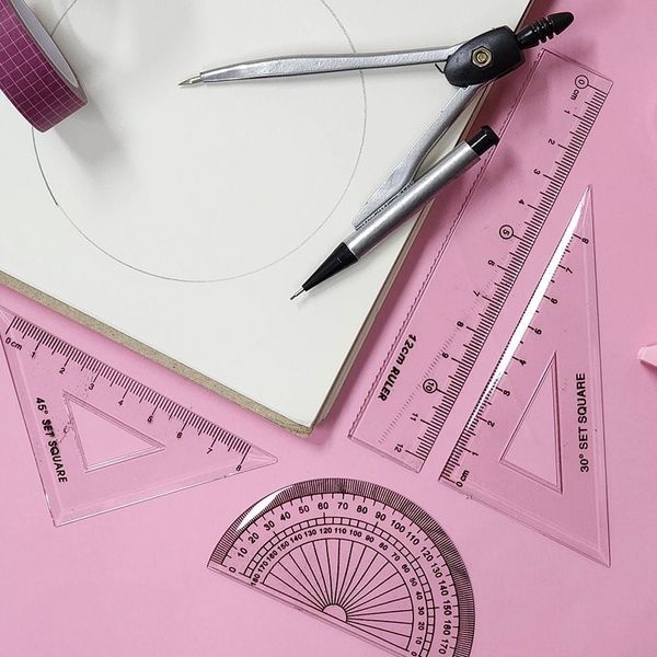 [하프클럽]컴퍼스 각도기 세트 학용품 학교준비물 제도용품 문구
