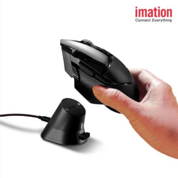 UnKnown 이메이션 마우스 충전독, 차징독 블랙 USB