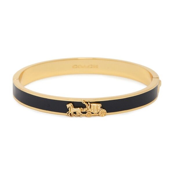 코치 [코치] 홀스 캐리지 여성 뱅글 팔찌 335755 GLD 001