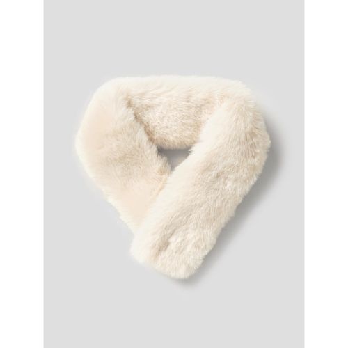 매장정품 에잇세컨즈  8seconds 페이크 퍼 넥 머플러 베이지