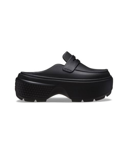 crocs 스톰프 로퍼 - 블랙/블랙 / 209937-060