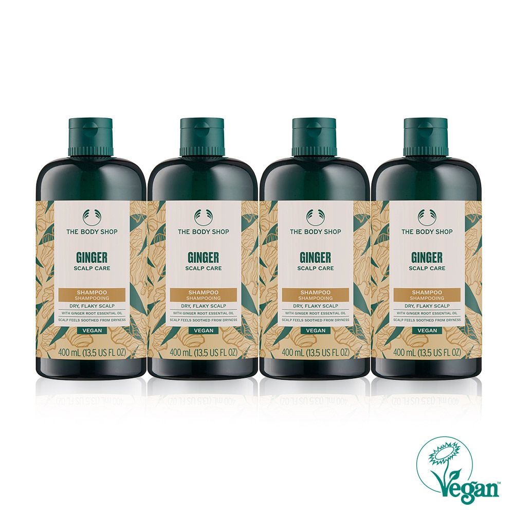 [더바디샵][롯데단독] 진저 스캘프 케어 샴푸 400ML 4개 세트 (888117) : 롯데ON