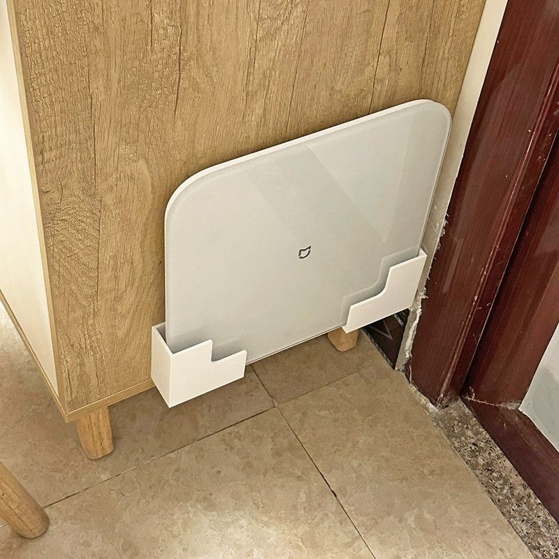 [해외] 체중계 거치대 벽걸이 수납 홀더 샤오미 호환 체지방계 인바디 측정계 브라켓 벽면 틈새 수납