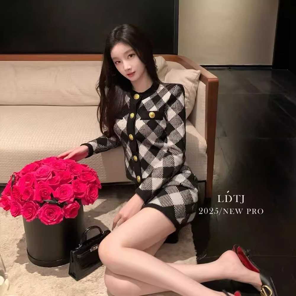 [해외] 얄미운사랑 서지혜 옷 체크 자켓 스커트 윤화영 정장