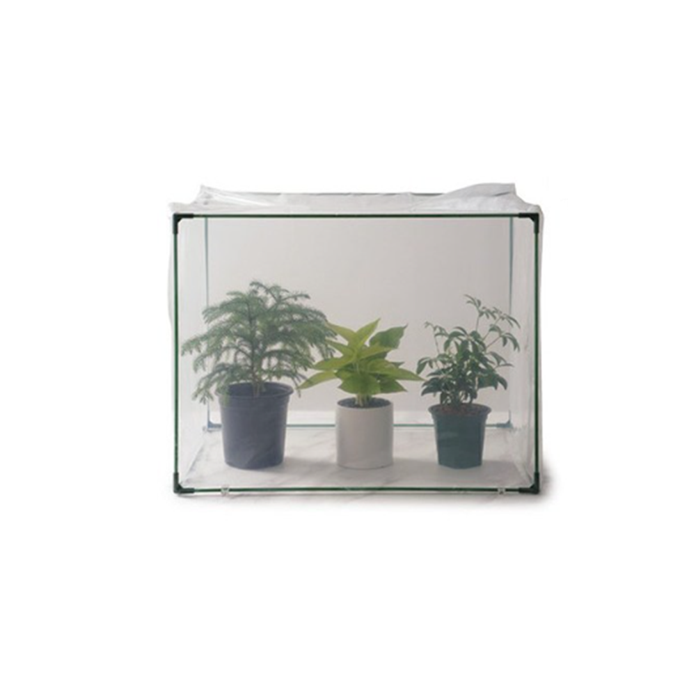 가정용 비닐하우스 다육이 반려식물 온습도케어 조립식 미니 온실 세트