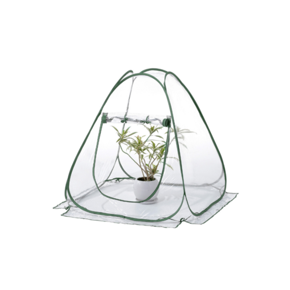 가정용 비닐하우스 다육이 반려식물 온습도케어 세로형 접이식 미니 온실