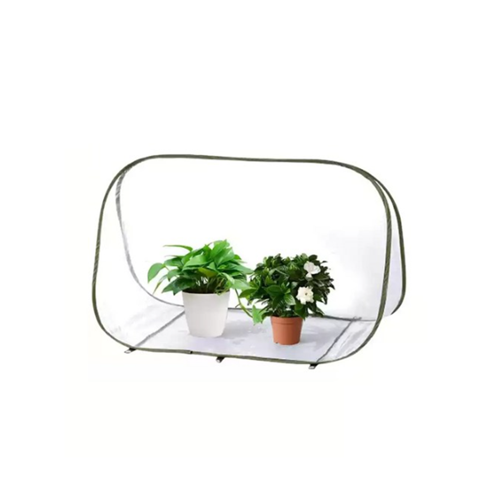 가정용 비닐하우스 다육이 반려식물 온습도케어 초간단 접이식 미니 온실