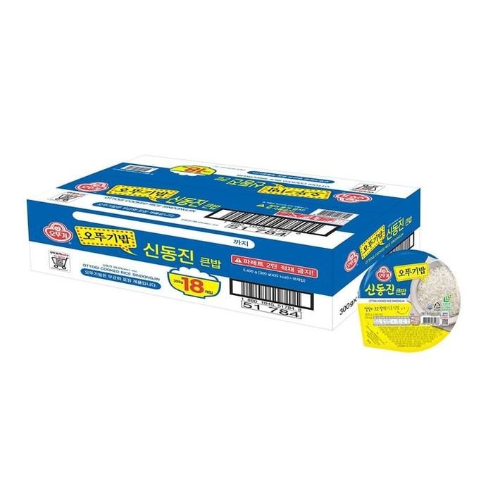 오뚜기신동진큰밥300g x 18 코스트코 두레샵2508