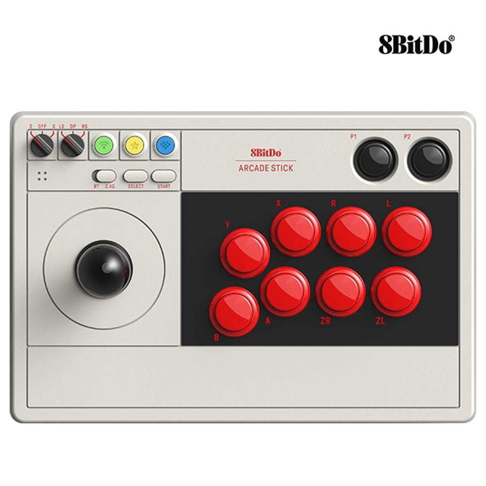 [해외] 팔비토 8BITDO 아케이드 스틱 V3 Arcade Stick 일반버전 / 블루투스 연결