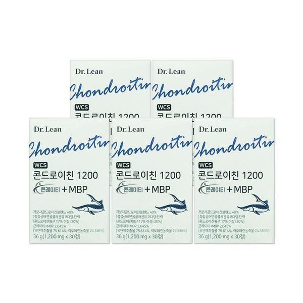[하프클럽]닥터린 콘드로이친 1200 콘레이티 + MBP 1200mg 30정 5개/mjc