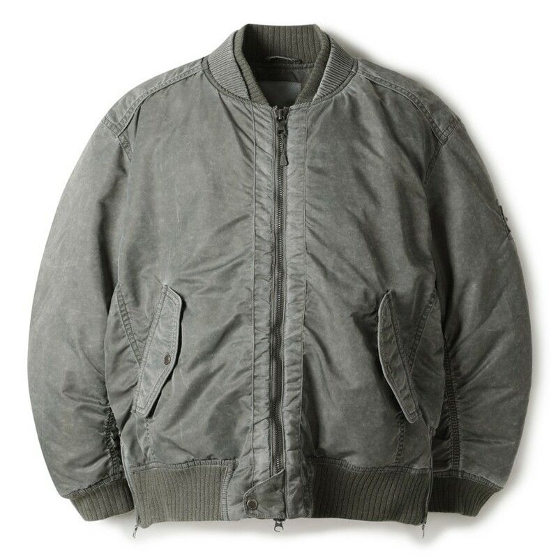 시리즈 시리즈 역시즌 series MIL MA-1 다운 점퍼 SAUAW2462IKHX