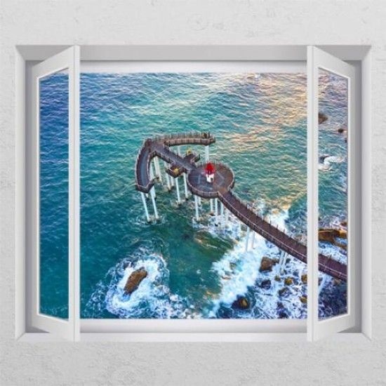 아트박스/꾸밈 pr938-이가리닻전망대_창문그림액자
