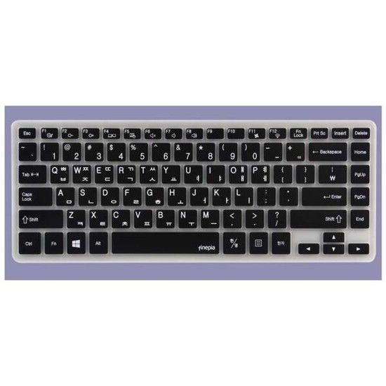 없음 아트박스/파인피아 삼성 NT530U4E NT531U4E 노트북 문자인쇄키스킨