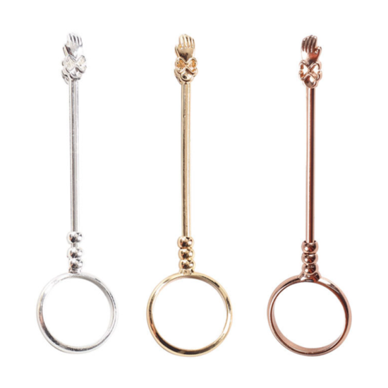 없음 아트박스/커버풀 담배 홀더 반지 손가락 냄새 집게 손잡이 파이프