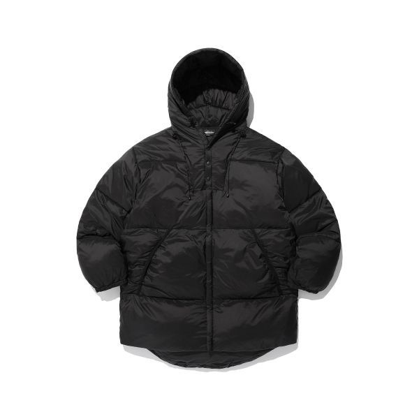 NICEGHOSTCLUB 나이스고스트클럽 NICEGHOSTCLUB HOODED MIDI PUFFER_BLACK(NG2EWUB902A) 191255 {0m}