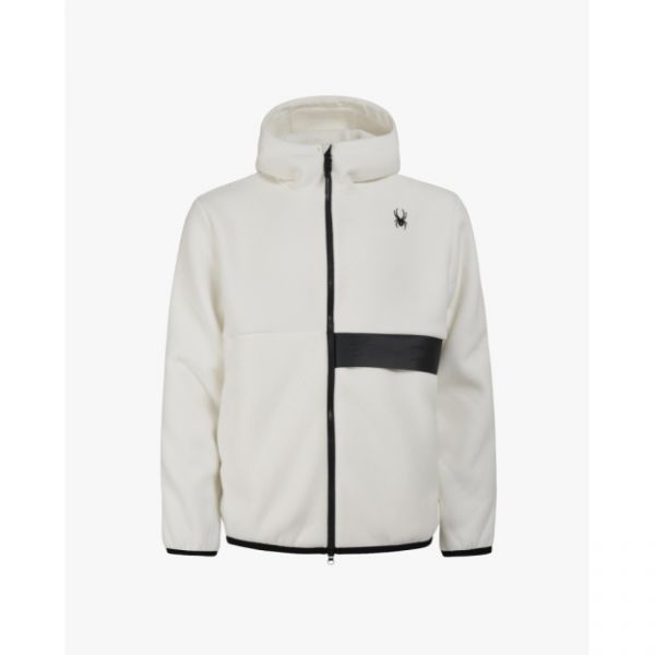 SPYDER 브랜드정품 스파이더 SPYDER 공용 라이프스타일 플리스 본딩 후드 집업 자켓 재킷 SPGWCNFT311UWHT 251829