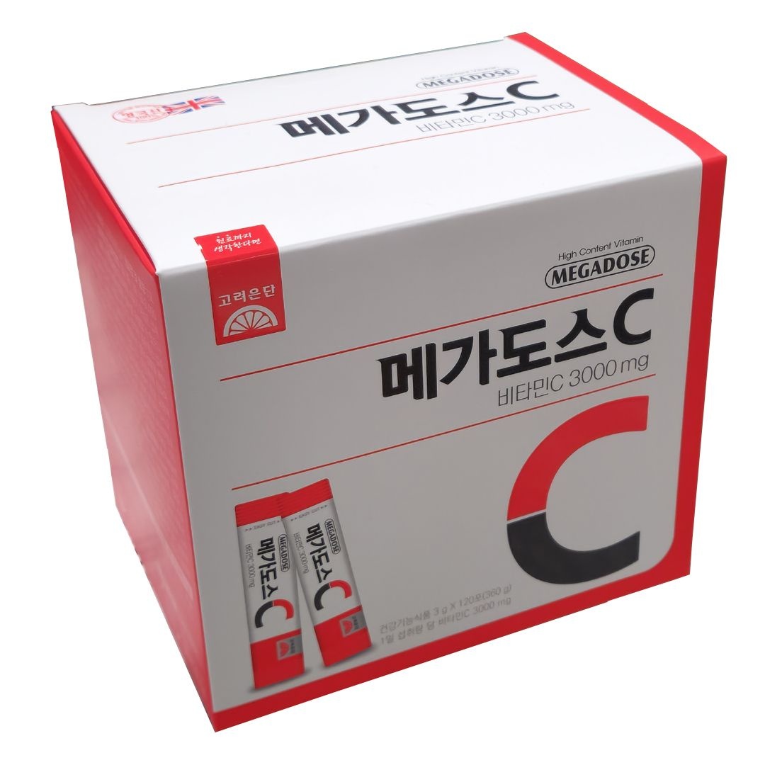고려은단 헬스케어 고려은단 메가도스C 비타민C 3000mg 120포 코스트코