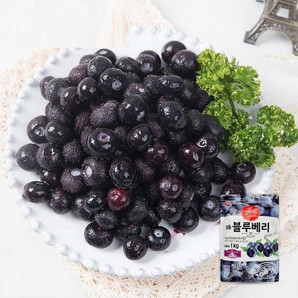 [온누리7%혜택]프리미엄 미국산 냉동 블루베리 (1kg)