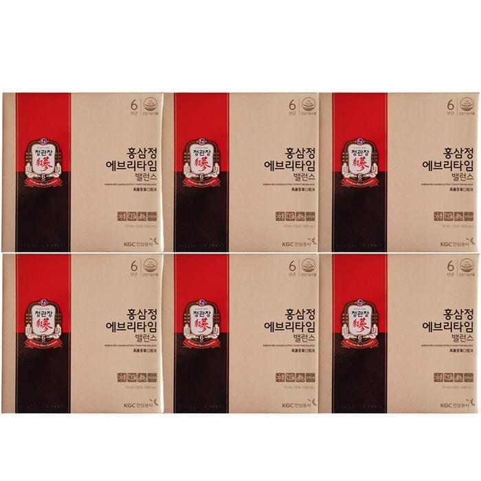 상세정보참고 정관장 홍삼정 에브리타임 밸런스 10ml x 180