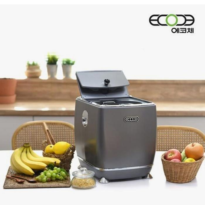 체 프리미엄 가정용 음식물처리기 ECC-888SC 실버크롬 대용량4L WD