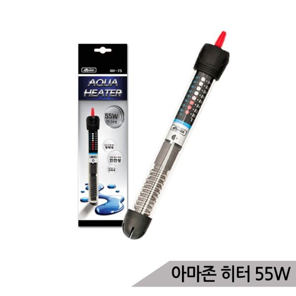 [삼호][아마존헬스푸드] 아마존 어항 히터 55W / 수족관히터
