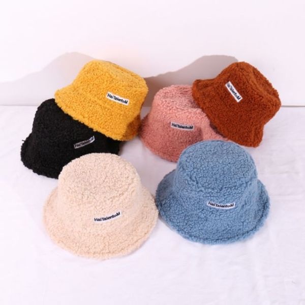 알티피아 [하프클럽]레터링 뽀글이 벙거지 모자 보온 겨울 여성 여성 벙거지 모자 히트 선물 스키 햇 사파리 선물