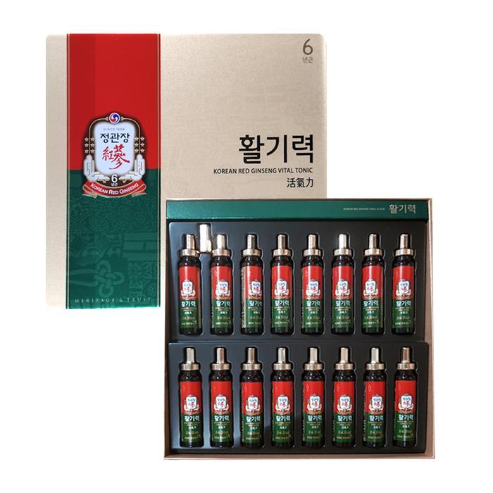 F1-(주)팜텍코리아 강원도 원주시 문막읍 문막공단길 [정관장] 정관장 활기력 20ml x 16개입 1박스 -SDL-