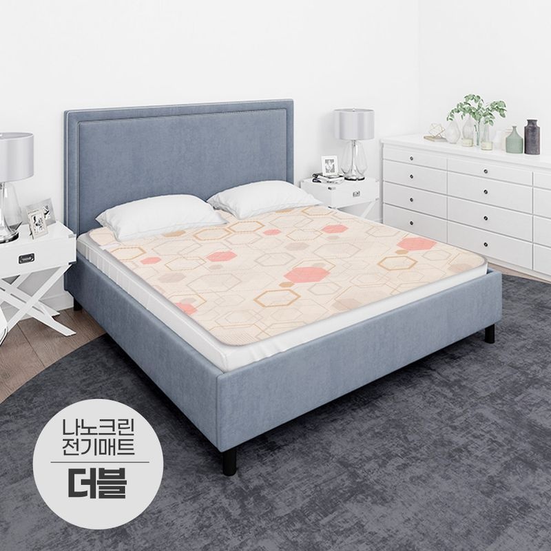 일월 나노크린 워셔블 전기매트 더블 온열 매트 장판