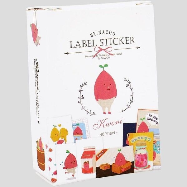 [하프클럽]바이나쿠 라벨스티커팩 11 궈니