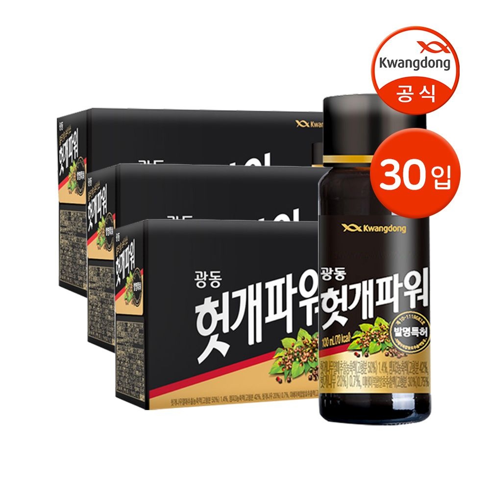 헛개파워 100ml 30병 (숙취에 좋은 헛개파워 100ml 30병)