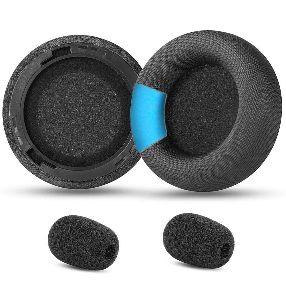 [해외] YunYiYi Virtuoso Pro 이어 패드, Corsair 헤드셋과 호환 가능, 교체용 이어패드, 쿠션으로 향상된 편안함과 소음 차단14941