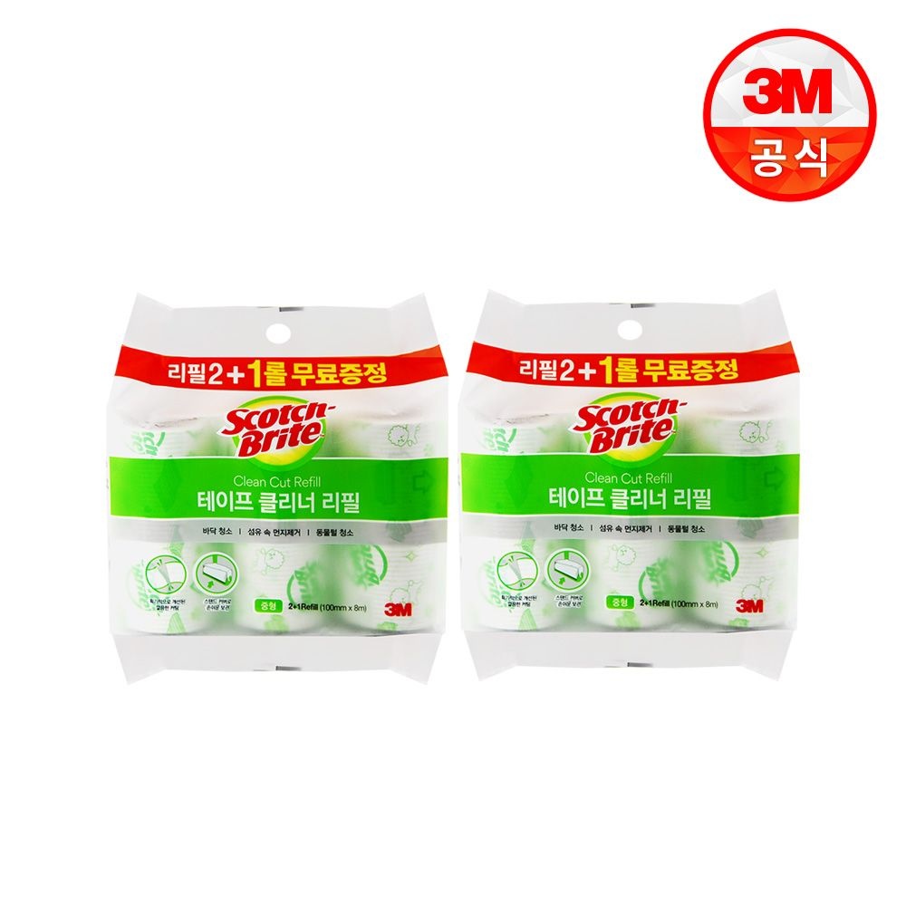 중형 테이프클리너 리필 6개입