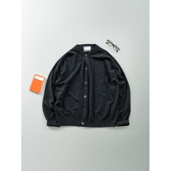 HAVE HAD 라이트 홀가먼트 가디건 (차콜) 50803 250392