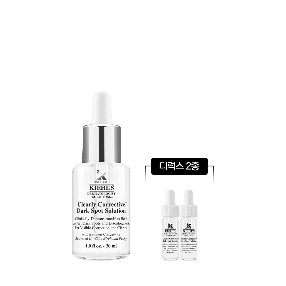 [롯데백화점] 키엘 [12] 키엘 투명 에센스 30ml 세트 (+8ml 추가증정) LE1220592289