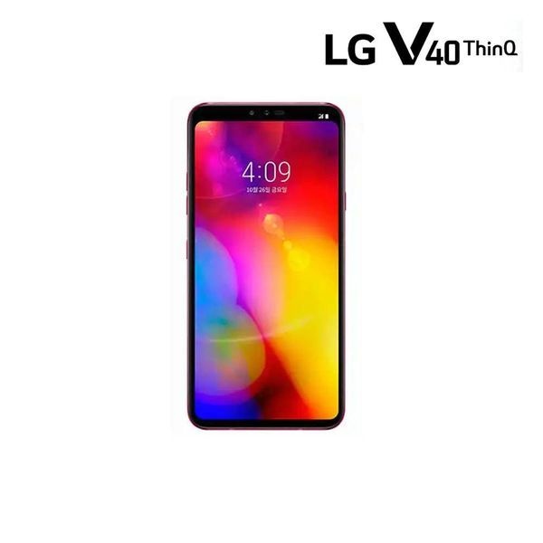 [하프클럽]LG V40 ThinQ 지문방지 액정보호필름 2매입 평면형 보
