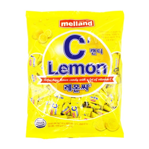 멜랜드 레몬씨 캔디 600g 국제제과 melland