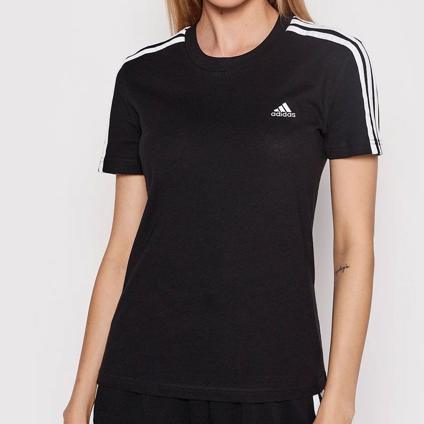 아디다스 아디다스 (리퍼) 아디다스 에센셜 슬림 3S 티 IQ-GL0784