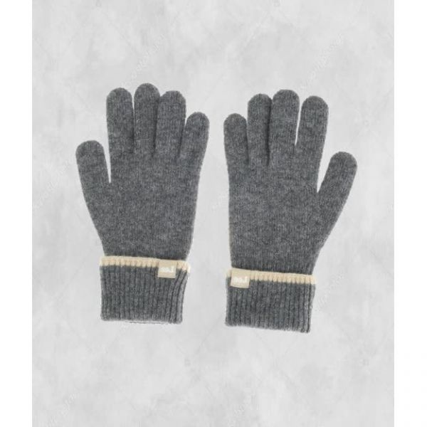 [LEE]리 배색 니트 장갑 차콜 234632 FE4486563-E2B