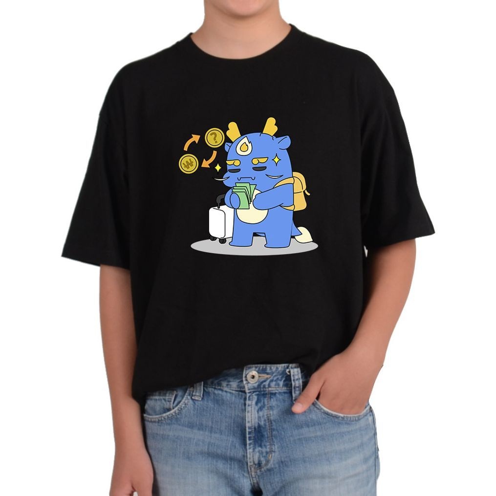 기능성티셔츠 프린팅셔츠 청룡의 해 갑진년 여행 환전 수학을 열심 모든색상사이즈